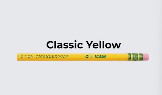 Personalized Pencils - Classic Yellow
